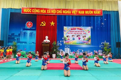 Hội thi Aerobic – Trường Mầm non Măng Non