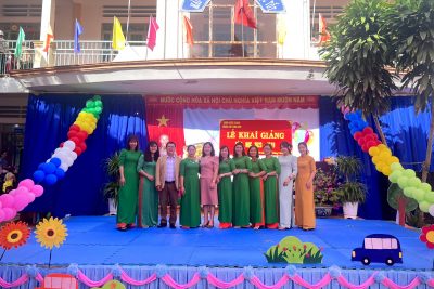 Trường mầm non Măng Non long trọng tổ chức lễ khai giảng nam học mới, năm học 2023 – 2024