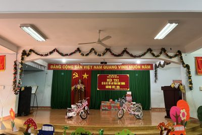 Hội thi Cô và Bé với an toàn giao thông, năm học 2023 – 2024.