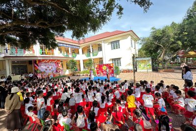 Vui Tết trung thu trường Mầm non Măng Non – Xã Ea Kar